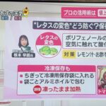 日テレ「every」にてレタス冷凍法をご紹介